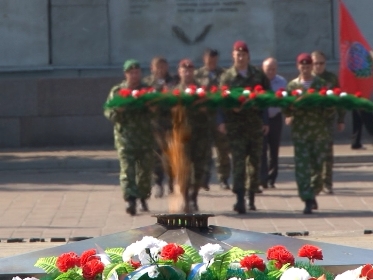 Руководитель аппарата Заксобрания Дмитрий Авдеев принял участие в посвященном Дню ветеранов боевых действий митинге